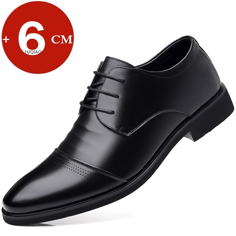 Men Shoes H&M - Мужские формальные туфли-лифты из коровьей кожи