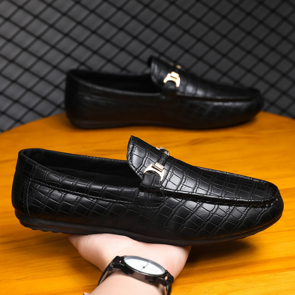 Men'S Shoes Brogues - Классические кожаные туфли для мужчин, кожаные
