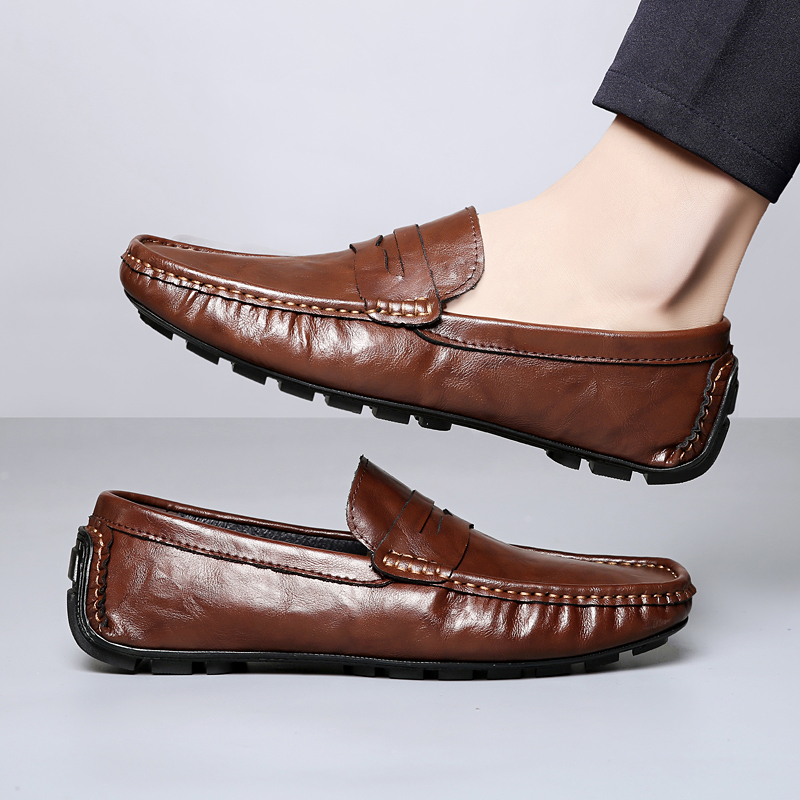Men Shoes For Office Work - Мужские туфли из натуральной кожи: комфортные