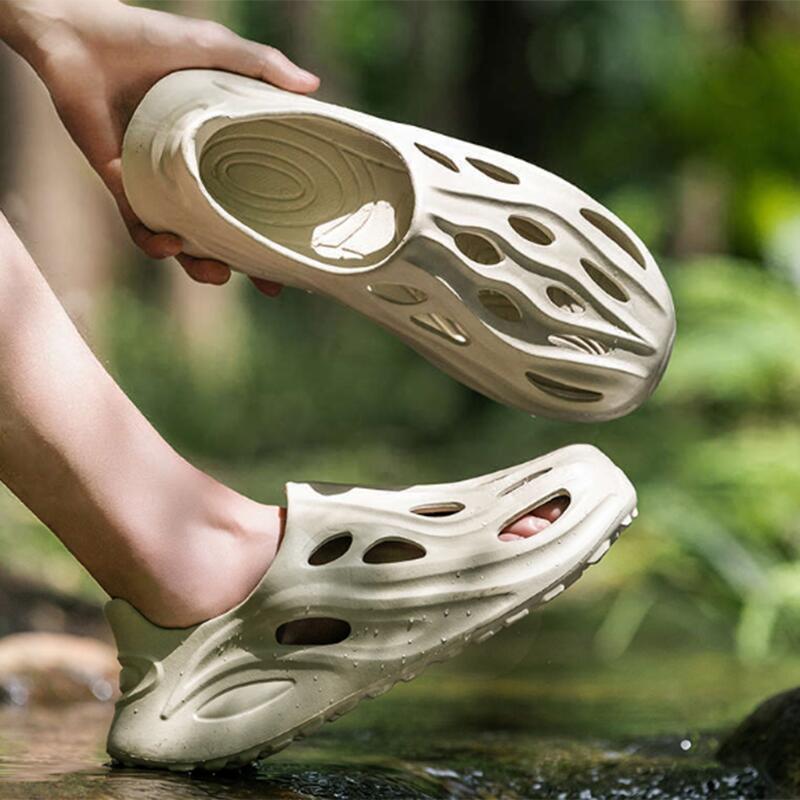 Men Shoes Ecco - Мужские летние уличные тапочки с мягкой