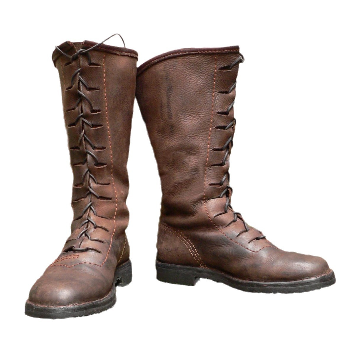 Men Shoes H&M - Мужские кожаные ботинки в стиле средневекового