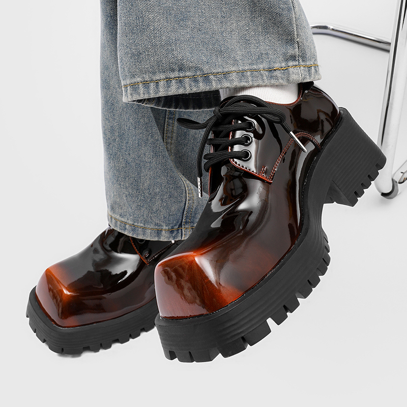 Мужские кожаные туфли на толст – обзор и цена Men Shoes For Office Work