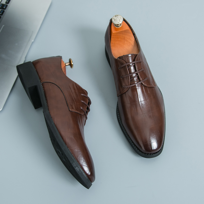 Новые мужские кожаные туфли вы – обзор и цена Men Shoes For Office Work