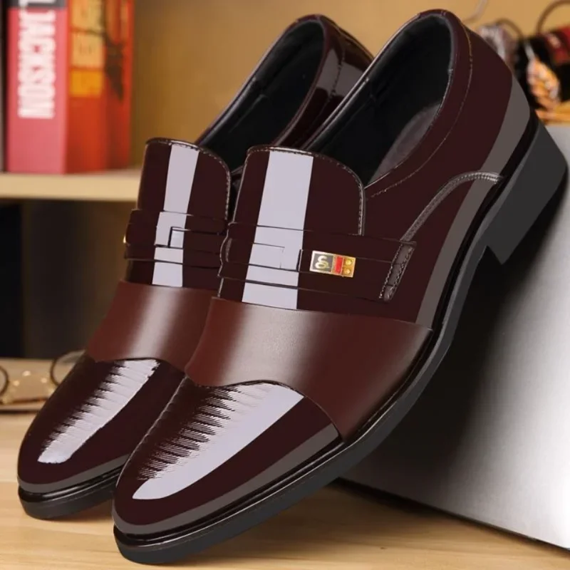 Кожаные мужские туфли-оксфорды – обзор и цена Men Shoes For Office Work