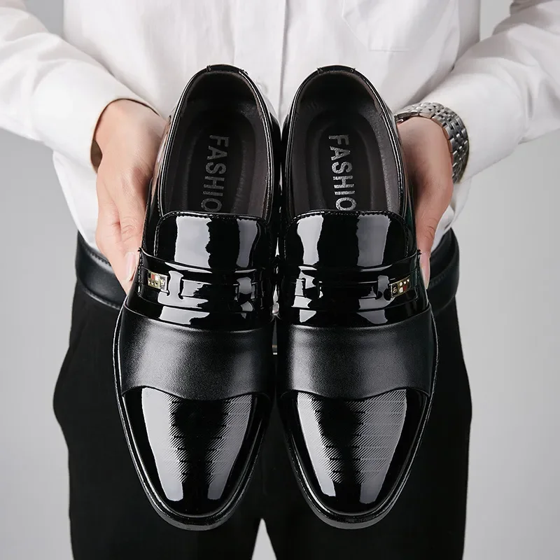 Кожаные мужские туфли-оксфорды – обзор и цена Men Shoes For Office Work