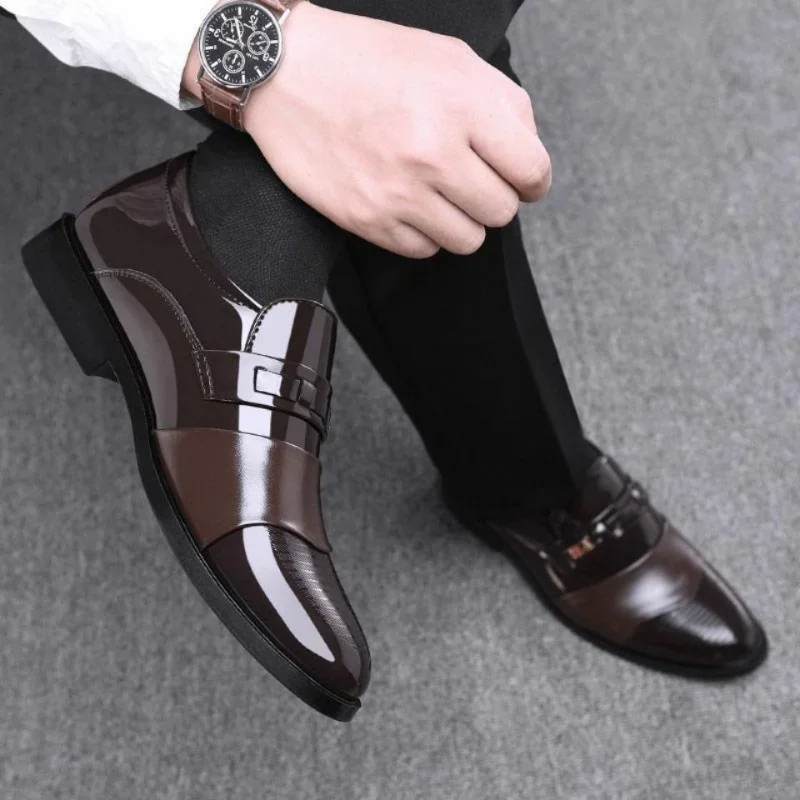 Кожаные мужские туфли-оксфорды – обзор и цена Men Shoes For Office Work