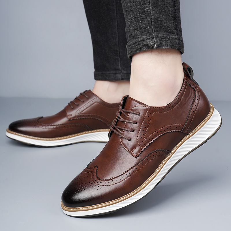 Мужская повседневная деловая о – обзор и цена Men Shoes For Office Work