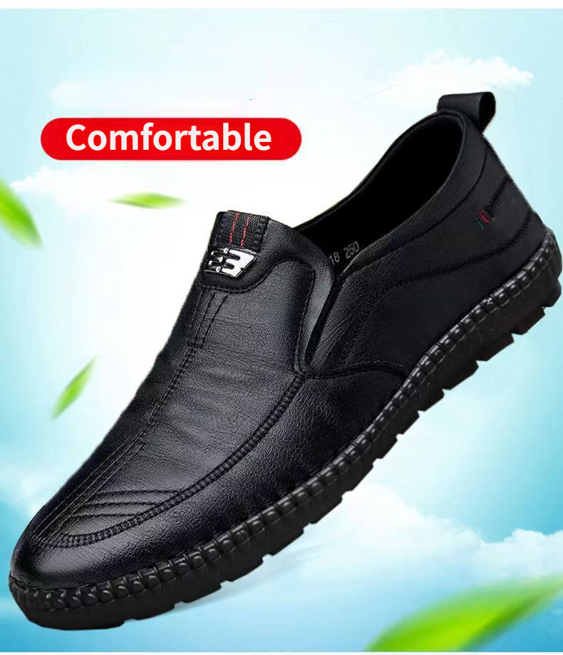 Мужские кожаные лоферы, нескол – обзор и цена Men Shoes For Office Work