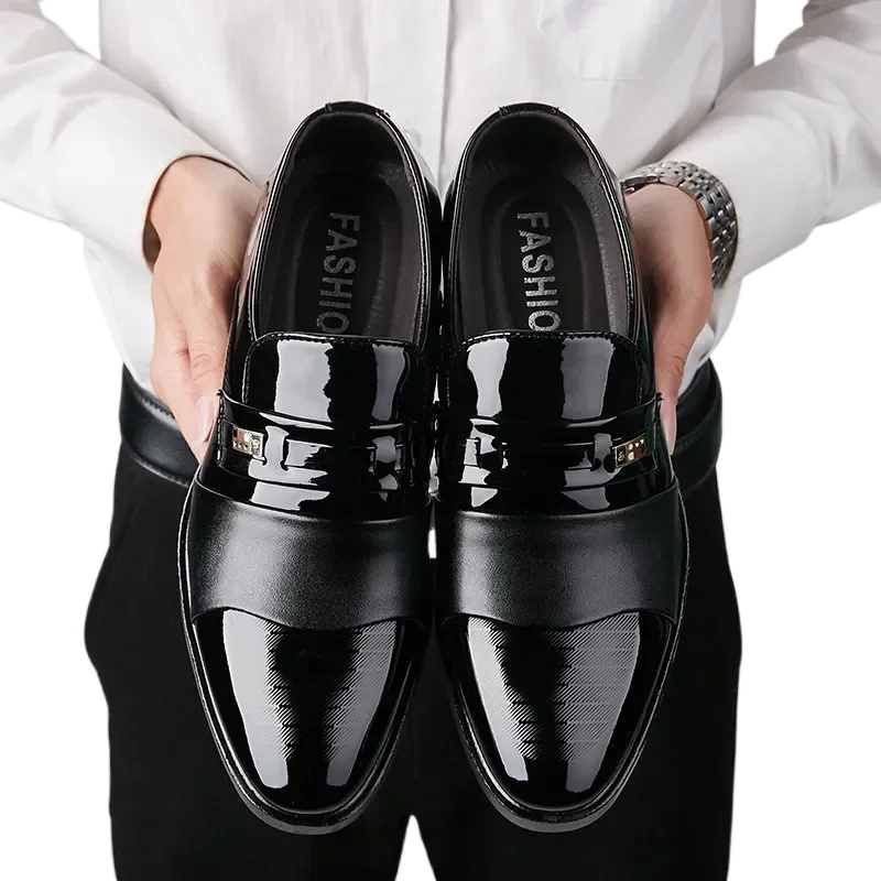 Мужские модельные кожаные туфл – обзор и цена Men Shoes For Office Work