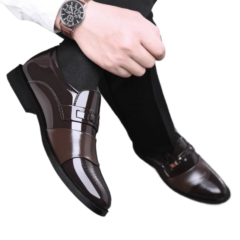 Мужские модельные кожаные туфл – обзор и цена Men Shoes For Office Work