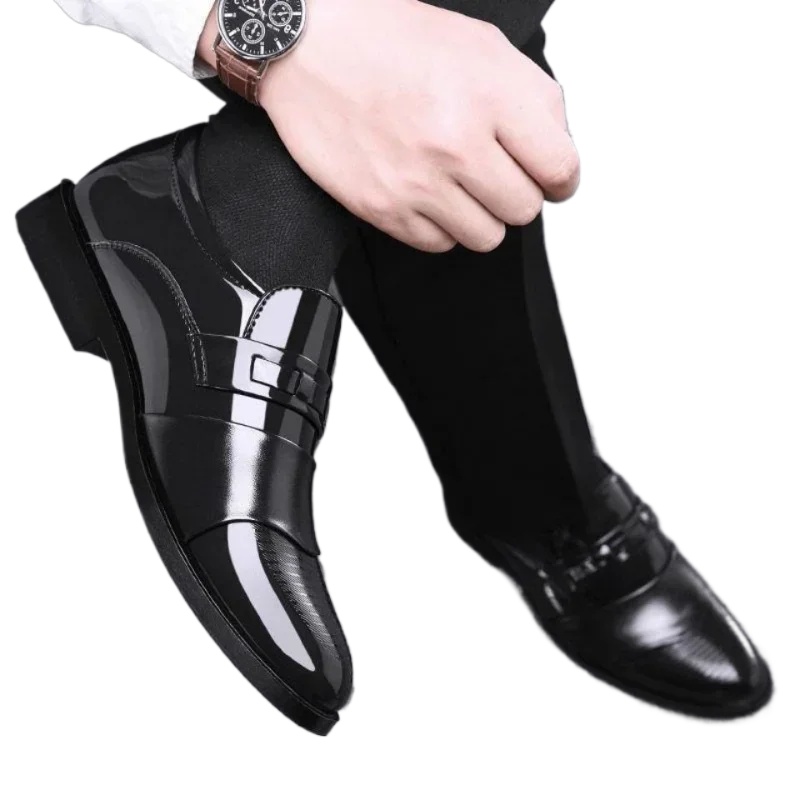 Мужские модельные кожаные туфл – обзор и цена Men Shoes For Office Work